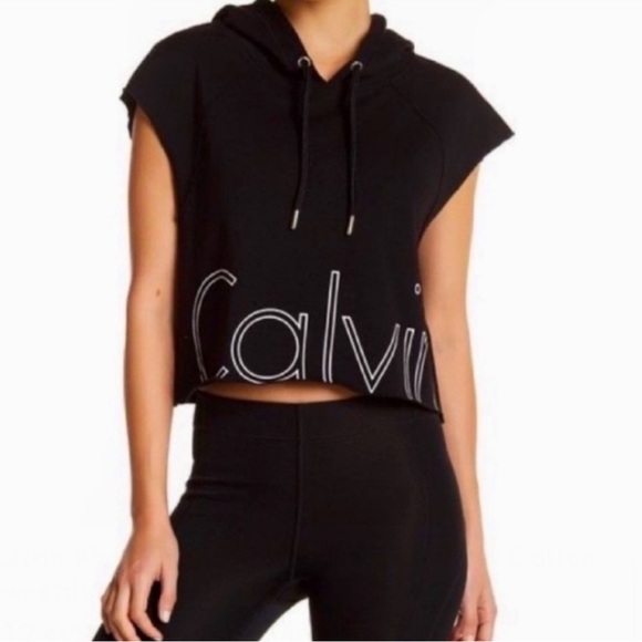 CK cropped hoodie - Picture 1 of 4